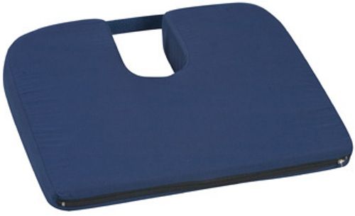 Mabis 513-7939-2400 Sloping Coccyx Cushion, Navy, 3