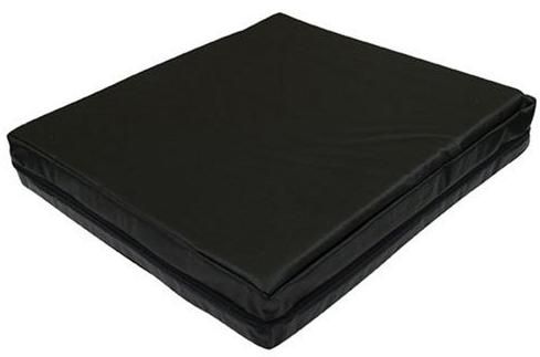 Duro-Med 513-7514-0200 S Leatherette Covered Latex Wheelchair Cushion, Black (51375140200 S 513 7514 0200 S 51375140200 513 7514 0200 513-7514-0200)