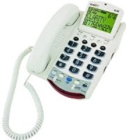 Clarity 51600.001 Model C420 900MHz Cordless Amplified Phone with Caller ID, Amplified receive sound increases incoming volume up to 30 times (30+dB) louder, Clarity Power Technology, Call Waiting Caller ID with 50 name and number memory, Ergonomic phone design, Bright visual ring indicator in base and handset, UPC 017229120266 (51600001 51600-001 51600 001 C-420 C 420) 
