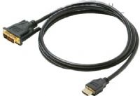 Steren 516-915BK HDMI-A to DVI-D 24-Pin Digital Video Interconnect Cable, 5 meters long equivalent to 16 ft (HDMI to DVI, DVI to HDMI), Perfect for HDTV sets, DVD players/recorders, set-top boxes and flat-panel displays, 24K gold-plated contacts, UPC 0884645107016 (516915BK 516-915-BK 516915 516-915 516915-BK) 