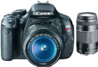 Canon 5169B003L2-KIT EOS Rebel T3i 18-55mm IS II Digital Camera with EF 75-300mm f/4-5.6 III Telephoto Zoom Lens, 18.0 Megapixel CMOS (APS-C) sensor and DIGIC 4 Image Processor for high image quality and speed, 3.7 fps continuous shooting up to approximately 34 JPEGs or approximately 6 RAW, UPC 837654976227 (5169B003L2KIT 5169B003-L2-KIT 5169B003 L2-KIT 5169B003-L2KIT) 
