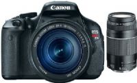 Canon 5169B005L2-KIT EOS Rebel T3i 18-135mm IS II Digital Camera Kit with EF 75-300mm f/4-5.6 III Telephoto Zoom Lens, 18.0 Megapixel CMOS (APS-C) sensor and DIGIC 4 Image Processor for high image quality and speed, 3.7 fps continuous shooting up to approximately 34 JPEGs or approximately 6 RAW, UPC 837654976241 (5169B005L2KIT 5169B005-L2-KIT 5169B005-L2KIT 5169B005 L2-KIT 6473A003) 