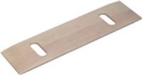 Mabis 518-1756-0400 Wood Transfer Board, 2 Cut-Out, 8” x 30”, Helps transfer patients from wheelchair, bed, chair or commode, Two convenient hand-hold cut-outs, Sealed and coated for protection and friction-free transfer, Constructed of solid 3/4” maple plywood, Weight capacity 440 lbs., Full-color retail packaging (518-1756-0400 51817560400 5181756-0400 518-17560400 518 1756 0400) 