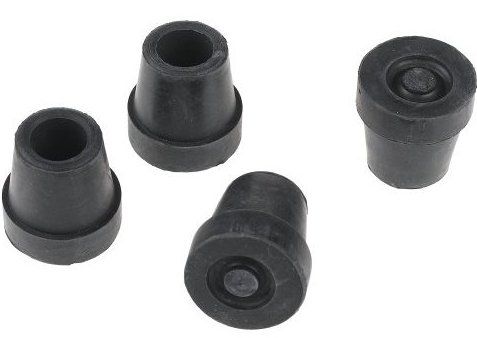 Duro-Med 519-1379-9512 S Quad Cane Replacement Tips, #17 tips 5/8