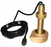 Furuno 520-5MSD Bronze Thru-Hull Transducer, 600W (10-Pin), 600 Watts, 50/200 kHz, 46/10 degree Beam Angles, Bronze Thru-Hull, 8-Meter Cable with 10-Pin Connector, UPC 611679101013 (5205MSD 520-5MSD) 