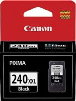 Canon 5204B001 Model PG-240XXL Double Extra Large Black Ink Cartridge For use with PIXMA MG2120, MG2220, MG3120, MG3122, MG3220, MG3222, MG3520, MG3522, MG4120, MG4220, MX372, MX392, MX432, MX439, MX452, MX459, MX472, MX479, MX512, MX522 and MX532 Printers, New Genuine Original OEM Canon Brand, Average cartridge yields 600 standard pages, UPC 013803134940 (5204-B001 5204B-001 PG240XXL PG 240XXL) 