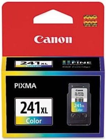 Canon 5208B001 Model CL-241XL Extra Large Color Cartridge For use with PIXMA MG2120, MG2220, MG3120, MG3122, MG3220, MG3222, MG3520, MG3522, MG4120, MG4220, MX372, MX392, MX432, MX439, MX452, MX459, MX472, MX479, MX512, MX522 and MX532 Printers, Up to 400 pages yield, New Genuine Original OEM Canon Brand, UPC 013803134971 (5208-B001 5208B-001 CL241XL CL 241XL)