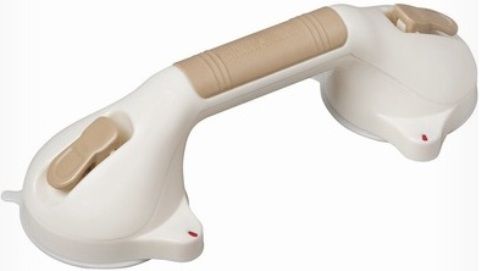 HealthSmart 521-1562-1912 Suction Grab Bars with Bactix, Grab bar, Simply attach and reattach with the flip of the lever, Provides excellent temporary balance assistance on any non-porous surface, Infused with BactiX antimicrobial protection, Durable suction pads ensure safe balance assistance, Quick and easy installation, Color indicator changes from red to green to signify grab bar is secure, Replaced Mabis 521-1560-1912 52115601912, UPC 041298156215 (52115621912 521-1562-1912 521 1562 1912)