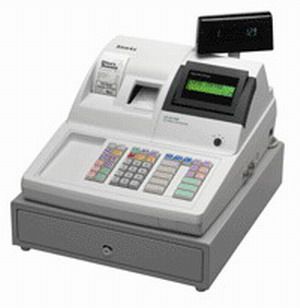 Samsung ER-5215M Cash Register Adjustable Two Line Alpha- Numeric LCD Display, Two Standard RS-232C Ports, Compatibility with Datacaps DataTram Credit Terminal, Reliable High-Speed Thermal Receipt and Journal Printers. Drop-and-Print Paper Loading  (5215-M 5215 M 52-15M 5215 5215M ER5215M ER 5215M ER-5215 ER-5215 SAM5215 SAM5215M)
