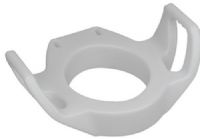 Mabis 522-1503-1900 Standard Toilet Seat Riser w/ Arms, Durable and easy-to-clean, this toilet seat riser uses the existing toilet seat and lid, Large molded arms for security and support (522-1503-1900 52215031900 5221503-1900 522-15031900 522 1503 1900) 
