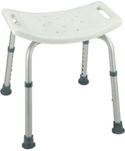 Mabis 522-1714-1999 Blow-Molded Bath Seat withoutBackrest, Anodized aluminum frame with non-marring, slip-resistant rubber tips and multiple handholds make this bath seat a safe solution for showing, Seat constructed of high-density plastic with drainage holes (522-1714-1999 52217141999 5221714-1999 522-17141999 522 1714 1999)