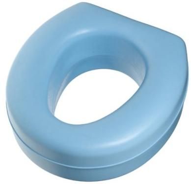 Duro-Med 522-1508-0100 S Deluxe Plastic 5 Toilet Seat Riser, Blue (52215080100 S 522 1508 0100 S 52215080100 522 1508 0100 522-1508-0100)