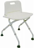 Duro-Med 522-1708-1900 S Folding Shower Bench with Back, Weight capacity 250 lbs., Folds for easy storage, White (52217081900 S 522 1708 1900 S 52217081900 522 1708 1900 522-1708-1900) 