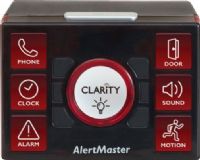 Clarity 52512.000 Model AL12 AlertMaster Visual Alert System, Sensors monitor the door bell and knocks on the door to alert you of visitors, Monitors the specific sounds made by babies or young children, Various accessories allow you to customize the system for your specific household or lifestyle needs, UPC 017229133204 (52512000 52512 000 52512-000 AL-12 AL 12) 