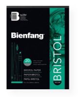 Bienfang 527K-121 Vellum Finish White Drawing Bristol Board Pads 9" x 12"; A heavyweight, recycled, white drawing surface; 146 lb weight paper; Acid-free to resist yellowing and aging; Both surface textures are excellent with pencil, pen and ink, and very good with markers and light washes; Vellum finish maintains true color; Smooth finish does not feather or bleed; 20-sheet pads; UPC 079946008197 (BIENFANG527K121 BIENFANG-527K121 BIENFANG-527K-121 BIENFANG/527K121 527K121 ARTWORK) 
