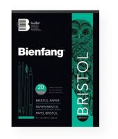 Bienfang 528P-121 Smooth Finish White Drawing Bristol Board Pads 9 x 12; A heavyweight, recycled, white drawing surface; 146 lb; weight paper; Acid-free to resist yellowing and aging; Both surface textures are excellent with pencil, pen and ink, and very good with markers and light washes; Vellum finish maintains true color; Smooth finish does not feather or bleed; 20-sheet pads; UPC 079946008364 (BIENFANG528P121 BIENFANG-528P121 BIENFANG-528P-121 BIENFANG/528P121 528P121 ARTWORK) 