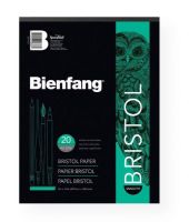 Bienfang 528P-130 Smooth Finish White Drawing Bristol Board Pads 11 x 14; A heavyweight, recycled, white drawing surface; 146 lb weight paper; Acid-free to resist yellowing and aging; Both surface textures are excellent with pencil, pen and ink, and very good with markers and light washes; Vellum finish maintains true color; Smooth finish does not feather or bleed; 20-sheet pads; UPC 079946008371 (BIENFANG528P130 BIENFANG-528P130 BIENFANG-528P-130 BIENFANG/528P130 528P130 ARTWORK) 