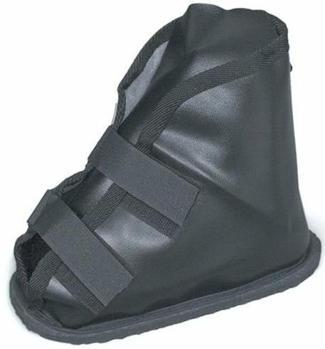 Duro-Med 530-6049-0221 S Vinyl Cast Boot, Small, Can be worn on either foot, Black (53060490221 S 530 6049 0221 S 53060490221 530 6049 0221 530-6049-0221)
