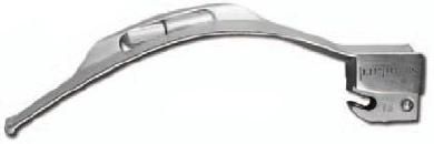 SunMed 5-3072-03 Flange-Less Mac Blade, Size 3, Medium Adult, A 130mm, B 8mm, Blade is made of surgical stainless steel (5307203 5 3072 03)