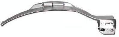 SunMed 5-3072-04 Flange-Less Mac Blade, Size 4, Large Adult, A 158mm, B 8mm, Blade is made of surgical stainless steel (5307204 5 3072 04)