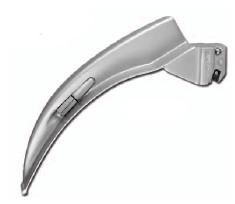 SunMed 5-3077-53 Polio Blade, Size 3, Medium Adult, Angled at 120, A 130mm, B 24mm, Blade is made of surgical stainless steel (5307753 5 3077 53)