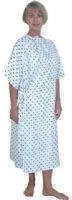 Duro-Med 532-8029-6800 S Convalescent Gown with Side Ties, Diamond Print (53280296800 S 532 8029 6800 S 532 8029 6800 53280296800 532-8029-6800) 
