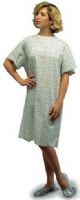 Duro-Med 532-8030-6800 S Convalescent Gown with Tape Ties, Print (53280306800 S 532 8030 6800 S 53280306800 532 8030 6800 532-8030-6800) 