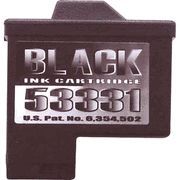 Primera 53331 Ink Cartridge Black Monochrome for use with the Bravo, Bravo II Disc Publishers and AutoPrinter; New Genuine Original OEM Primera Brand, UPC 665188533315 (53-331 533-31)