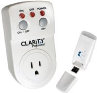 Clarity 53335.000 Wireless Remote Lamp Flasher Fits with C2210 and C4230 Amplified Phones, Connects easily to phone and any lamp to signal phone calls or alarm clock alerts, UPC 017229121515 (53335000 53335-000 53335 000) 