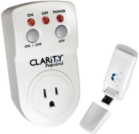 Clarity 53335.000 Wireless Remote Lamp Flasher Fits with C2210 and C4230 Amplified Phones, Connects easily to phone and any lamp to signal phone calls or alarm clock alerts, UPC 017229121515 (53335000 53335-000 53335 000)
