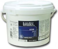 Liquitex 5334 White Gesso, 64 oz; Classic white sealer and ground for absorbent surfaces, such as canvas, paper, or wood; Provides the proper surface sizing, tooth, and absorbency for acrylic and oil paints; One coat is usually enough; Traditional gesso is meant to be opaque titanium white for good coverage; UPC 094376924053 (LIQUITEX5334 LIQUITEX 5334 LIQUITEX-5334) 