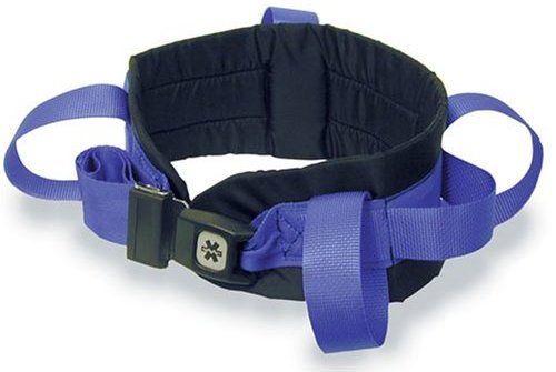 Duro-Med 533-6030-0122 S Deluxe Ambulation Gait Belt, Size Medium, Black/Purple (53360300122S 533 6030 0122 S 53360300122 533-6030-0122)