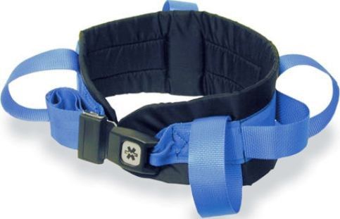 Mabis 533-6030-2122 DMI Deluxe Ambulation Gait Belt, Designed to help provide safe transfer, support and stability, Completely adjustable, Multiple nylon straps offer a variety of holding positions, Easy push-button seatbelt-style buckle, Padded waist area offers maximum comfort, 46