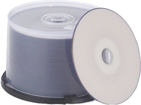 Primera 53387 TuffCoat Extreme CD-R Media 50-disc Spindle, Glossy finish, 700MB Capacity, White hub-printable, WaterShield surface protects discs from snow, rain and spills with its highly-water resistant printing surface, UPC 665188533872 (53-387 53 387 533-87)