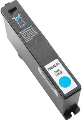 Primera 53422 Standard Cyan Ink Cartridge, Dye based color ink cartridge for use with the LX900 Color Label Printer, New Genuine Original OEM Primera Brand, UPC 665188534220 (53-422 53 422 534-22)