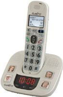 Clarity 53722.000 Model D722 DECT 6.0 Amplified/Low Vision Cordless Speakerphone with Photo Dialing, Amplifying incoming sound up to 30 decibels or 20 times louder than a standard home phone, Eliminating feedback and distortion, Managing soft/loud sounds to produce clarity, Four (4) PicturePerfect direct-dial buttons, UPC 017229134966 (53722000 53722 000 53722-000 D-722 d 722) 
