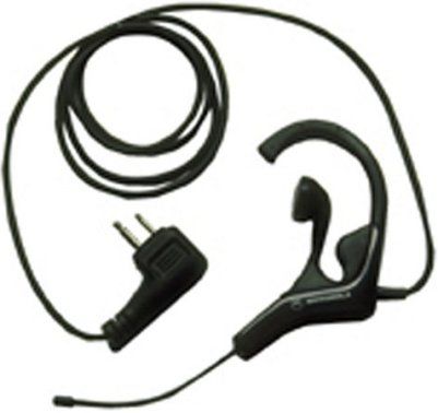Motorola 53863 Earpiece with Microphone for, Compatible with all XTN, AX and CLN -series radios, Comfortable over-the-ear headset styling, Push-to-talk microphone button located on side (MOT53863  MOT-53863 MOTO 53863 Earpiece 53863 HMN9039)