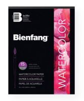 Bienfang 538H-431 Watercolor Pad 11" x 15"; White, 140 lb watercolor paper with medium surface texture; pH neutral to resist yellowing and aging; Excellent with watercolors and acrylics, very good with mixed media; Washes do not bleed into the paper; May also be used with pastels and charcoal; Cold press; Acid-free; 15-sheet pads; Shipping Weight 1.00 lb; UPC 079946027525 (BIENFANG538H431 BIENFANG-538H431 BIENFANG-538H-431 BIENFANG/538H431 538H431 ARTWORK) 