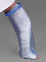 Mabis 539-6583-5500 Adult Short Leg Cast & Bandage Protector, Moisture protection for plaster and synthetic casts, bandages, rashes, prostheses, splints, burns and lacerations (539-6583-5500 53965835500 5396583-5500 539-65835500 539 6583 5500) 