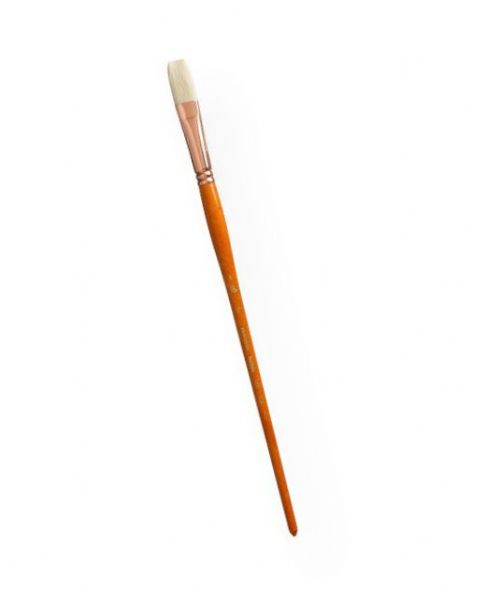 Princeton 5400F-6 Best Refine Natural Bristle Oil and Acrylic Brush Flat 6; Bristles have a unique softer, richer feel; Features a hardwood stained handle, triple crimped copper plated ferrule and special shapes; Long handle; Exceptional value; Shipping Weight 0.12 lb; Shipping Dimensions 14.00 x 0.62 x 0.62 in; UPC 757063544087 (PRINCETON5400F6 PRINCETON-5400F6 PRINCETON-5400F-6 PRINCETON/5400F6 5400F6 ARTWORK)