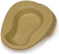 Mabis 541-5072-9750 Non-Autoclavable Stackable Bed Pan, 50/Case, Our bed pans are uniquely designed with convenience and comfort in mind, Constructed of heavy-duty molded plastic to help resist odors (541-5072-9750 54150729750 5415072-9750 541-50729750 541 5072 9750) 