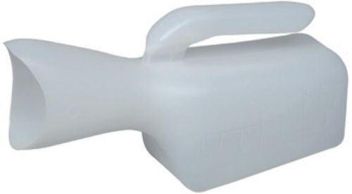 Mabis 541-5068-0000 Non-Autoclavable Female Urinal, Uniquely designed for ease-of-use with easy-grip contoured handle, Visual measurements in ounces or ccs (541-5068-0000 54150680000 5415068-0000 541-50680000 541 5068 0000)