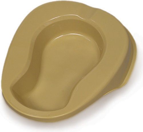 Mabis 541-5072-9750 Non-Autoclavable Stackable Bed Pan, 50/Case, Our bed pans are uniquely designed with convenience and comfort in mind, Constructed of heavy-duty molded plastic to help resist odors (541-5072-9750 54150729750 5415072-9750 541-50729750 541 5072 9750)