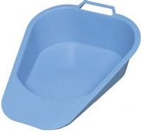 Duro-Med 541-5073-0000 S Autoclavable Fracture Bed Pan, Size 12-1/2" x 9-1/4" x 1" - 3" Front, Blue (54150730000S 541 5073 0000 S 541-5073-0000 54150730000) 