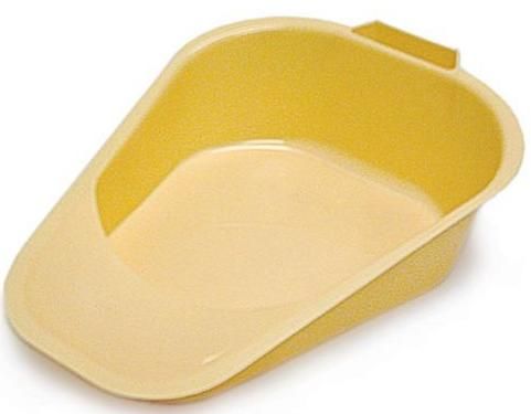 Duro-Med 541-5074-0000 S Non-Autoclavable Fracture Bed Pan, Yellow (54150740000 S 541 5074 0000 S 54150740000 541 5074 0000 541-5074-0000)