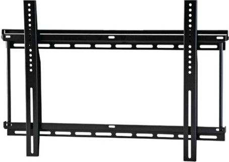 OmniMount 54FB-FB Fixed Large Wall Mount, Black, Fits most 37 - 63 flat panels, Supports up to 175 lbs (79.4 kg), Low 1.7 (44mm) mounting profile, Universal rails for greater panel compatibility, Lift n Lock for quick installation, Sliding lateral on-wall adjustment, Open architecture for easy trim out, Locking bar secures panel to mount, UPC 728901015007 (54FBFB 54FB FB 54FB-F 54FBF 54-FBFB)