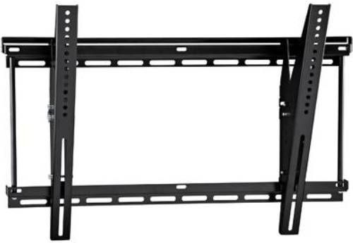 OmniMount 54FB-T Fastback Series Flat Panel Wall Mount, Black, Fits most 37 - 63 flat panels, Supports up to 175 lbs (79.4 kg), Mounting profile 2.7 (69mm), Tilt up to +15 to reduce glare, Universal rails for greater panel compatibility, Lift n Lock allows you to easily attach your flat panel to the mount, UPC 728901015014 (54FBT 54F-BT 54-FBT 54FBTB)