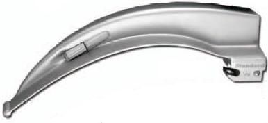 SunMed 5-5051-04 MacIntosh Blade English Profile, Size 4, Large Adult, A 155mm, B 18mm, Made of surgical stainless steel (5505104 5 5051 04)