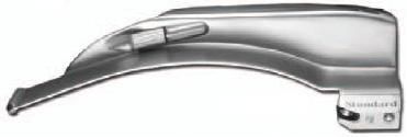 SunMed 5-5052-35 MacIntosh Blade American Profile, Size 3.5, Ext. Medium Adult, A 144mm, B 22mm, Made of surgical stainless steel (5505235 5 5052 35)