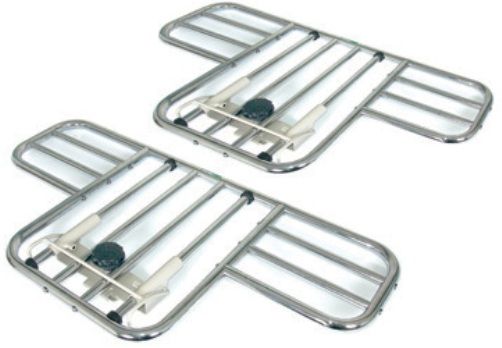 Mabis 551-1962-0600 Half-Length Steel Bed Rails, 1 Pair, Fits most hospital beds and offers maximum safety, Rails can be raised up to 19